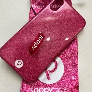 iPhone 11/XR Loopy Case Original - Hot Pink Sparkle